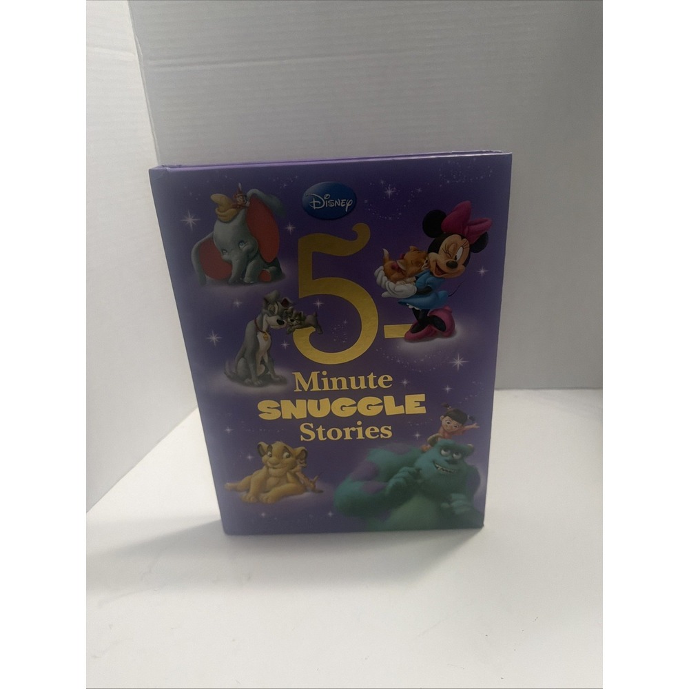 Disney 5-Minute Snuggle Stories Hardcover Childrens Bedtime Storybook 2013